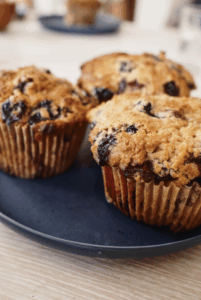 blueberry muffins